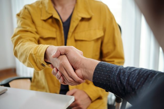 Business People Shaking Hands